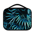 Turquoise Tropical Leaves Print Classic Bible Case