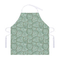 Turtle Shell Pattern Print Adjustable Apron