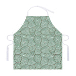 Turtle Shell Pattern Print Adjustable Apron