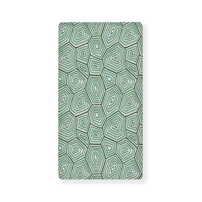 Turtle Shell Pattern Print Baby Crib Sheet