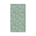 Turtle Shell Pattern Print Baby Crib Sheet