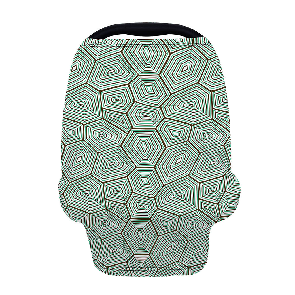 Turtle Shell Pattern Print Baby Seat Cover