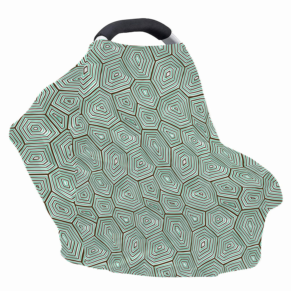 Turtle Shell Pattern Print Baby Seat Cover