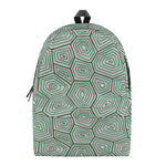 Turtle Shell Pattern Print Backpack