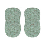 Turtle Shell Pattern Print Bar Stool Covers