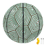 Turtle Shell Pattern Print Basketball