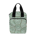 Turtle Shell Pattern Print Bible Tote Bag