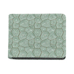 Turtle Shell Pattern Print Bifold Wallet