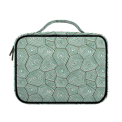 Turtle Shell Pattern Print Briefcase Bible Bag