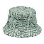 Turtle Shell Pattern Print Bucket Hat