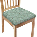 Turtle Shell Pattern Print Chair Cushion Cover
