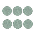 Turtle Shell Pattern Print Coaster Set