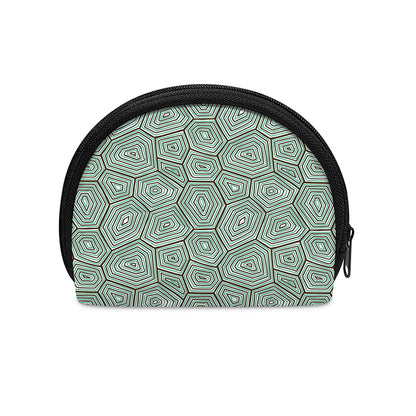 Turtle Shell Pattern Print Coin Purse