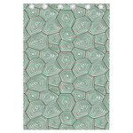 Turtle Shell Pattern Print Curtain