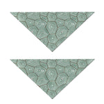 Turtle Shell Pattern Print Dog Bandana