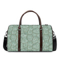 Turtle Shell Pattern Print Duffel Bag