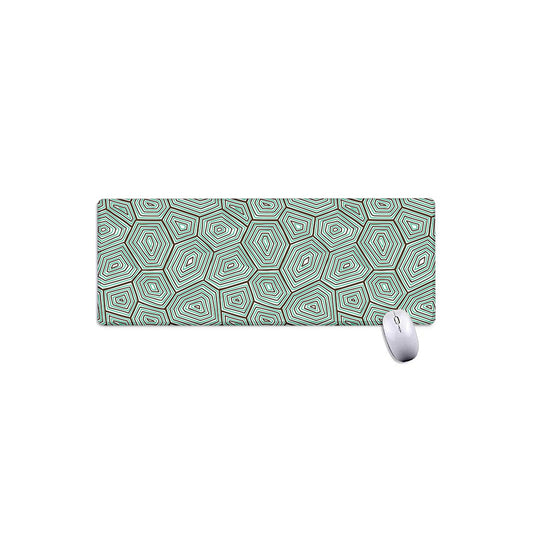 Turtle Shell Pattern Print Extended Mouse Pad