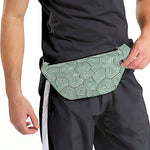 Turtle Shell Pattern Print Fanny Pack