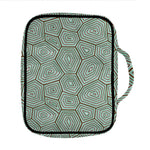 Turtle Shell Pattern Print Front Pocket Bible Bag