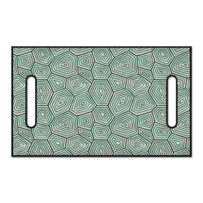 Turtle Shell Pattern Print Golf Cart Seat Cover