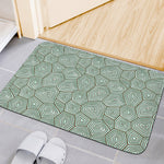 Turtle Shell Pattern Print Indoor Door Mat