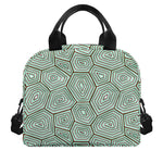Turtle Shell Pattern Print Insulated Lunch Bag