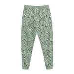 Turtle Shell Pattern Print Jogger Pants
