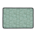 Turtle Shell Pattern Print Kitchen Mat
