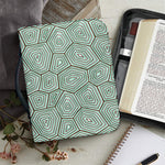 Turtle Shell Pattern Print Leather Bible Cover
