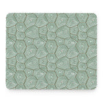Turtle Shell Pattern Print Mouse Pad
