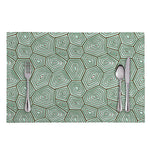 Turtle Shell Pattern Print Placemat