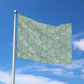 Turtle Shell Pattern Print Polyester Flag