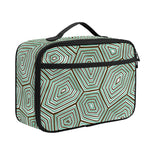 Turtle Shell Pattern Print Portable Lunch Bag