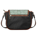 Turtle Shell Pattern Print Saddle Bag