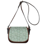 Turtle Shell Pattern Print Saddle Bag