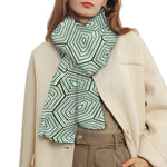 Turtle Shell Pattern Print Scarf