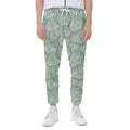 Turtle Shell Pattern Print Joggers