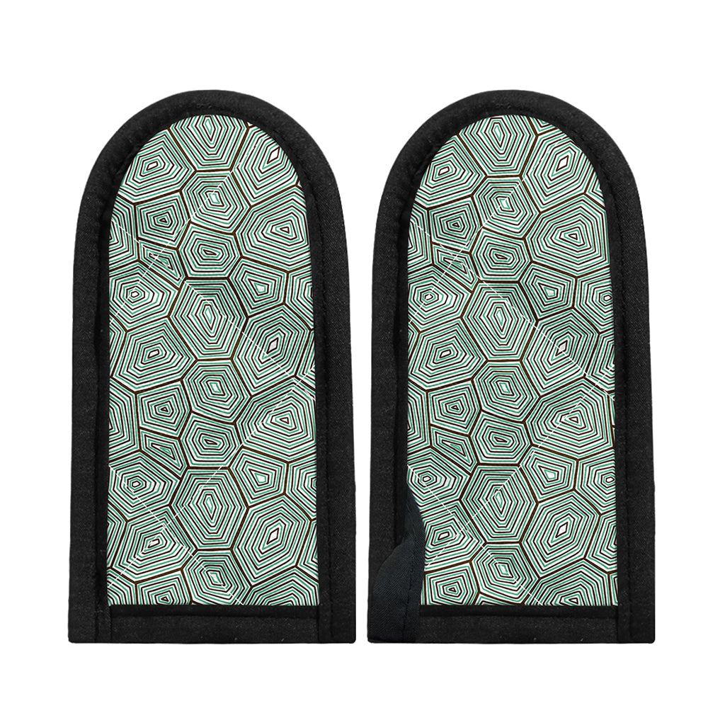 Turtle Shell Pattern Print Skillet Handle Cover