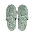 Turtle Shell Pattern Print Slippers