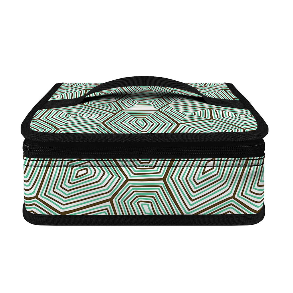 Turtle Shell Pattern Print Small Lunch Bag