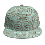 Turtle Shell Pattern Print Snapback Cap