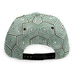 Turtle Shell Pattern Print Snapback Cap