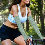 Turtle Shell Pattern Print Sun Protection Arm Sleeves