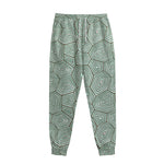 Turtle Shell Pattern Print Sweatpants