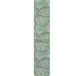 Turtle Shell Pattern Print Table Runner