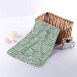 Turtle Shell Pattern Print Towel