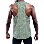 Turtle Shell Pattern Print Training Tank Top
