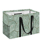 Turtle Shell Pattern Print Utility Tote Bag