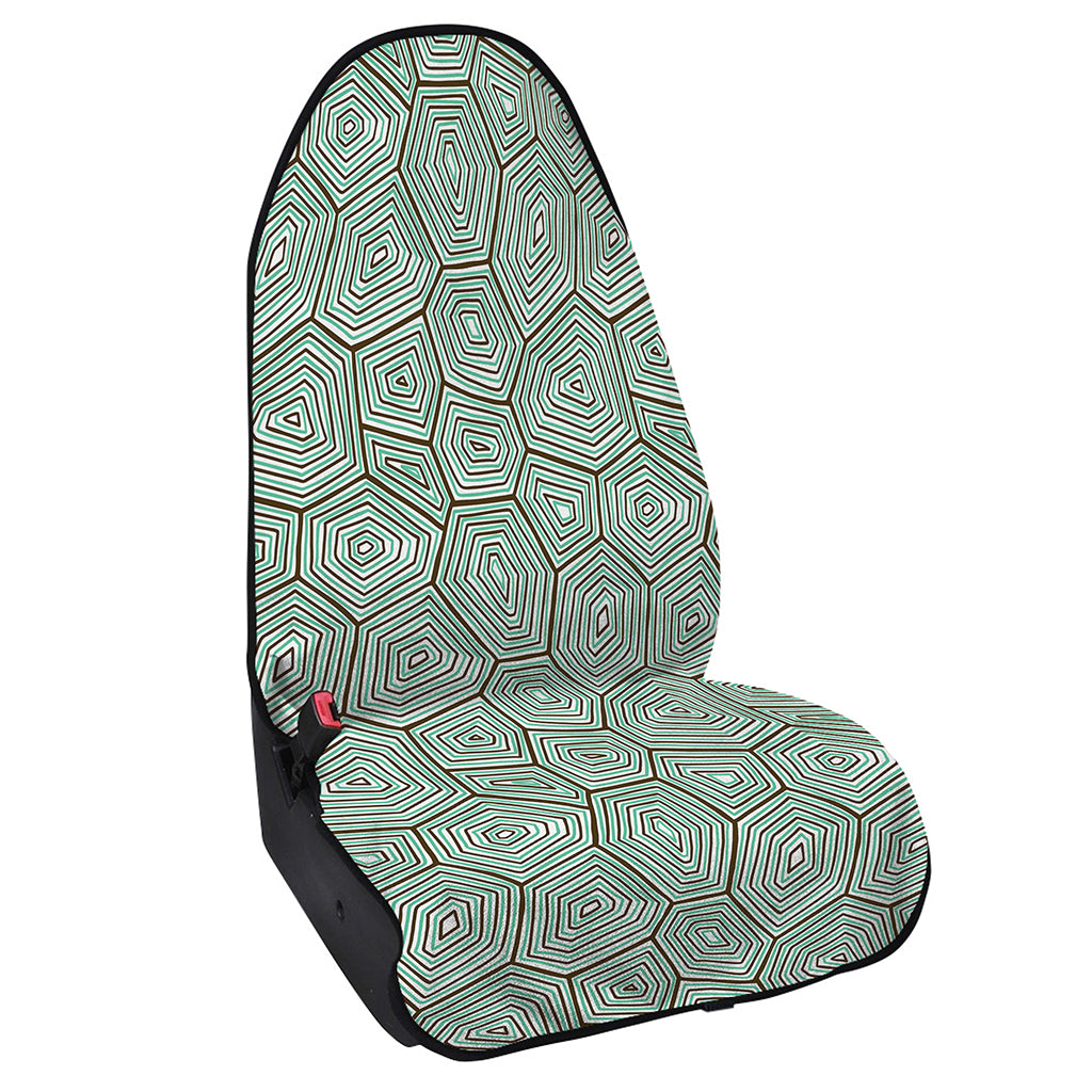 Turtle Shell Pattern Print Waterproof Car Seat Cover