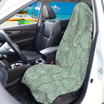 Turtle Shell Pattern Print Waterproof Car Seat Cover